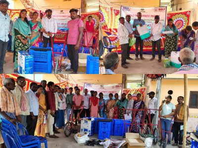 Activities in Karagudem — APC Inputs distribution programme